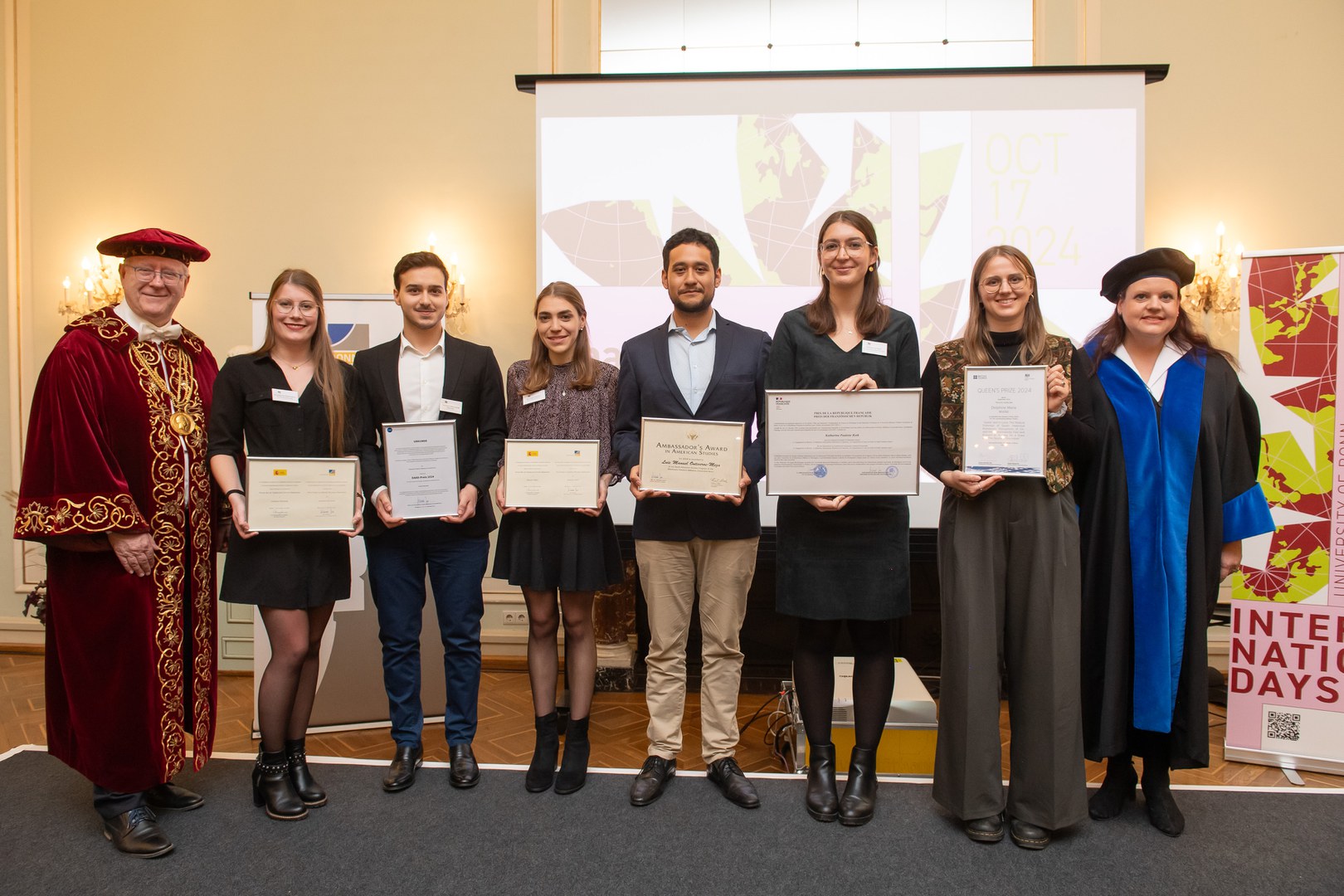 Während der International Days wurden herausragende Nachwuchswissenschaftlerinnen und -wissenschaftler mit Staatspreisen ausgezeichnet.