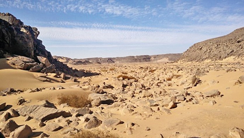 Das Untersuchungsgebiet Wadi el Malik