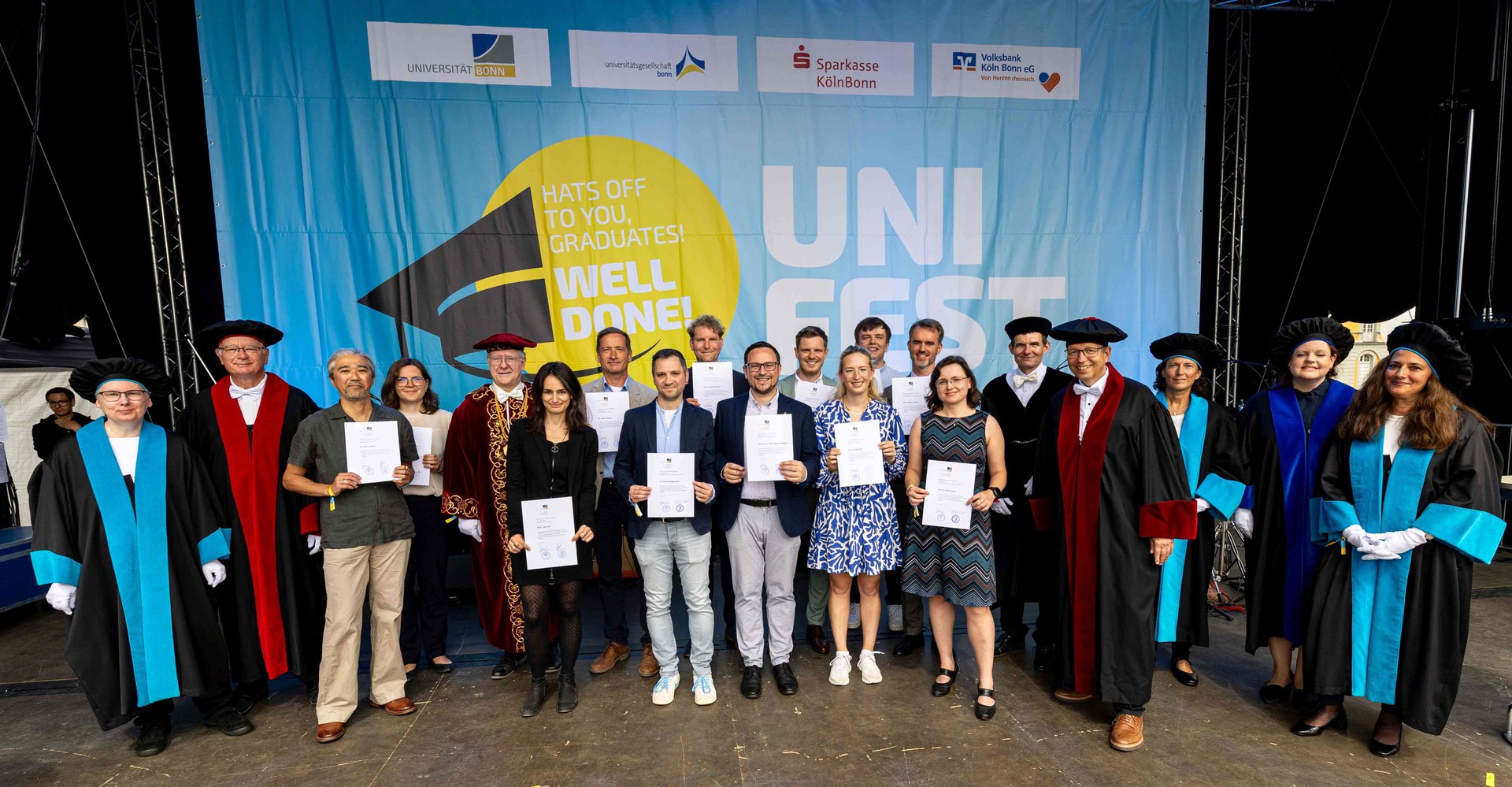 During a ceremony forming part of this year’s Universitätsfest, fourteen teachers have been presented with teaching prizes from the University in recognition of their dedication to the profession.