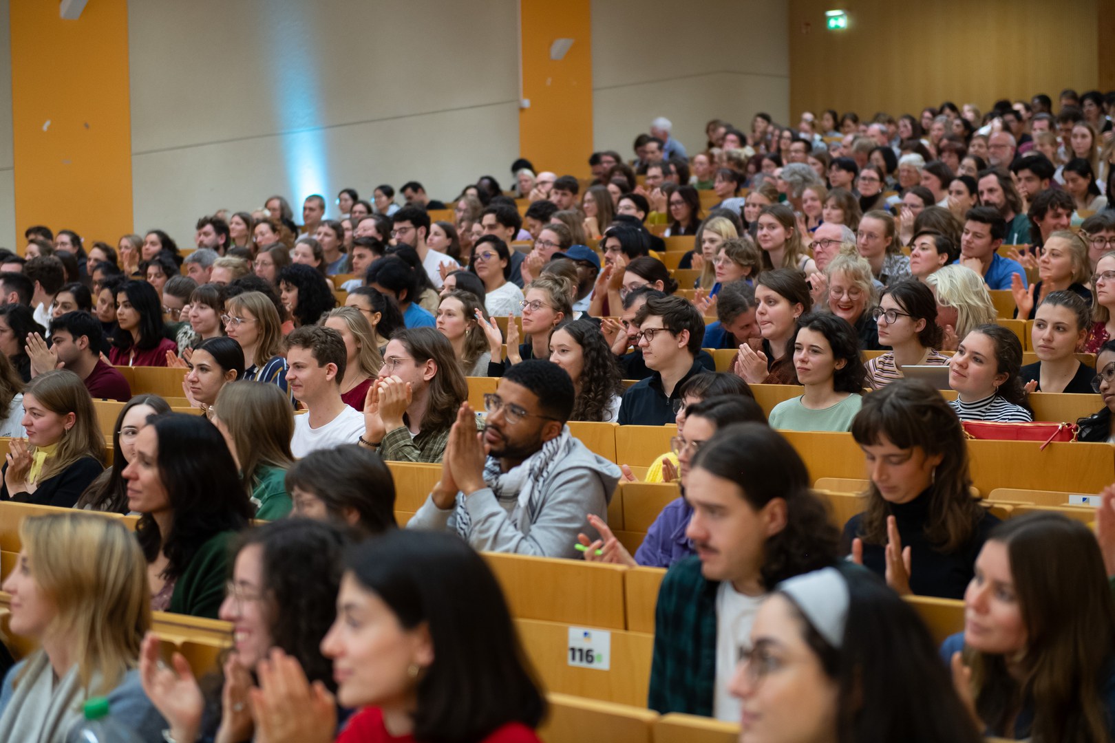 Around 650 people attended the keynote lecture by Homi K. Bhabha.