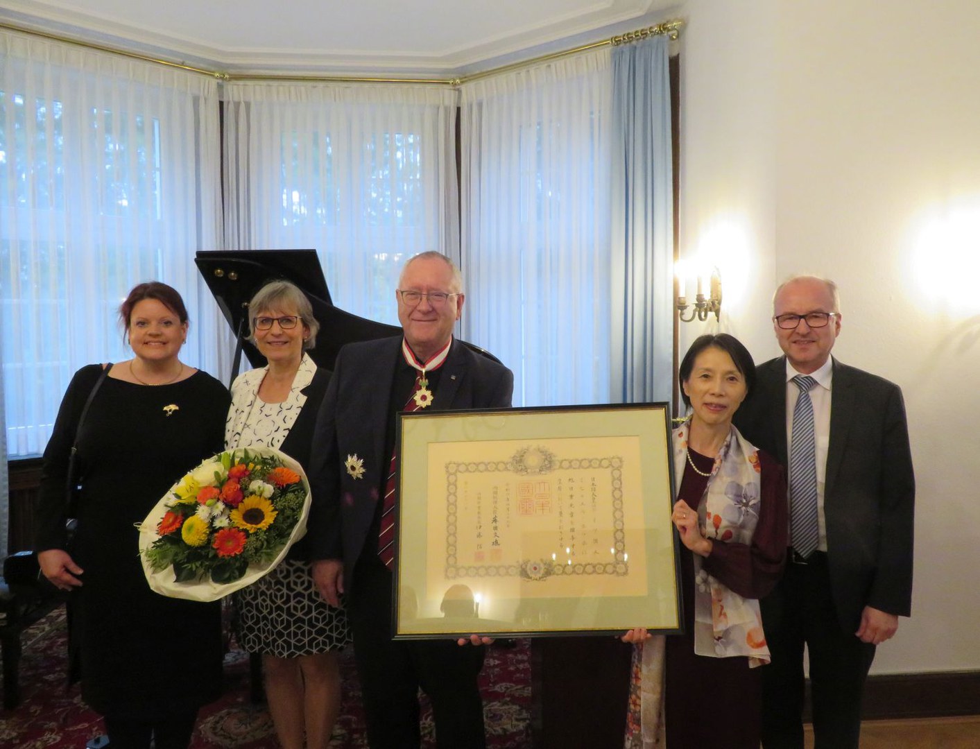 Ceremony in Düsseldorf