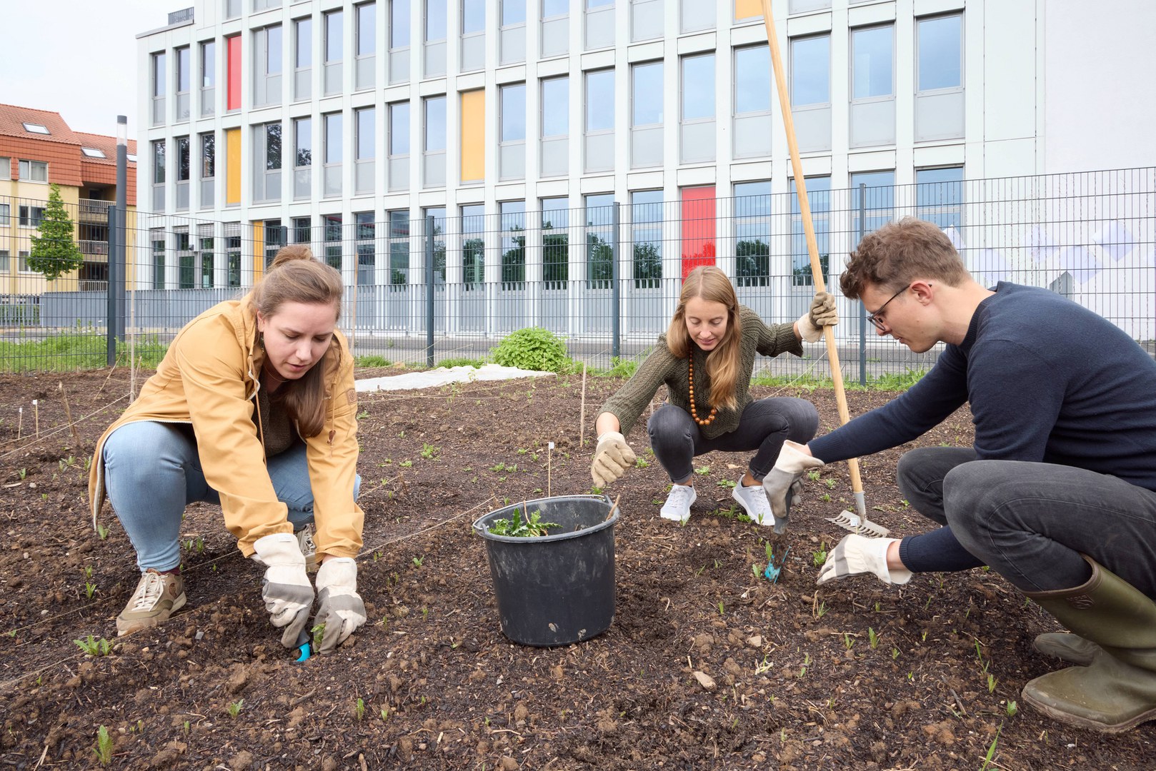 The CampusAckerdemie project prepares trainee teachers for teaching in-school gardening classes later on in their careers